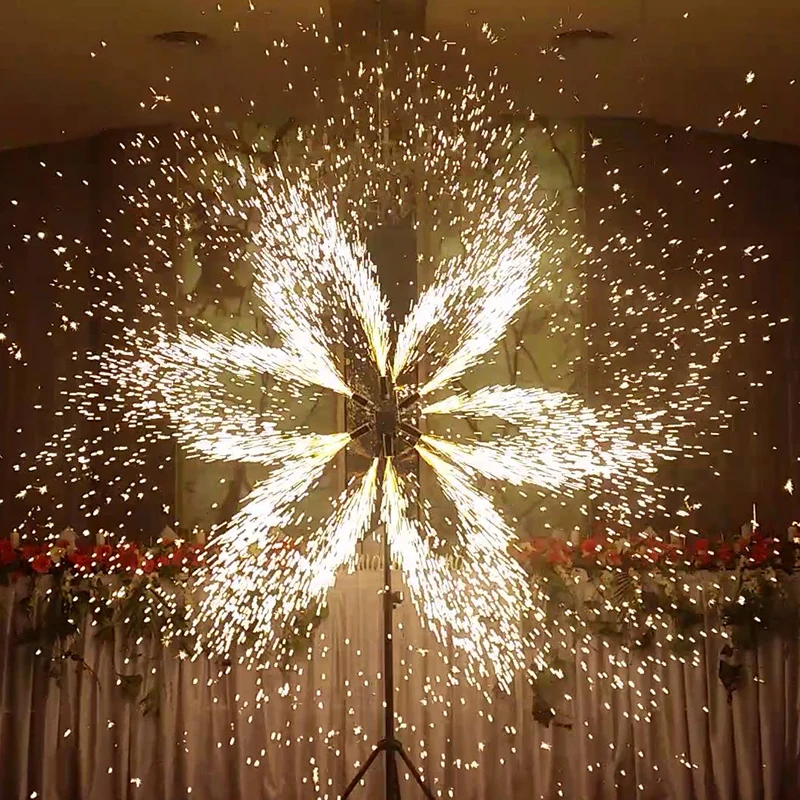 Remote Control Fireworks Fountain Pyrotechnics double wheels electric magical windmill Fireworks igniter