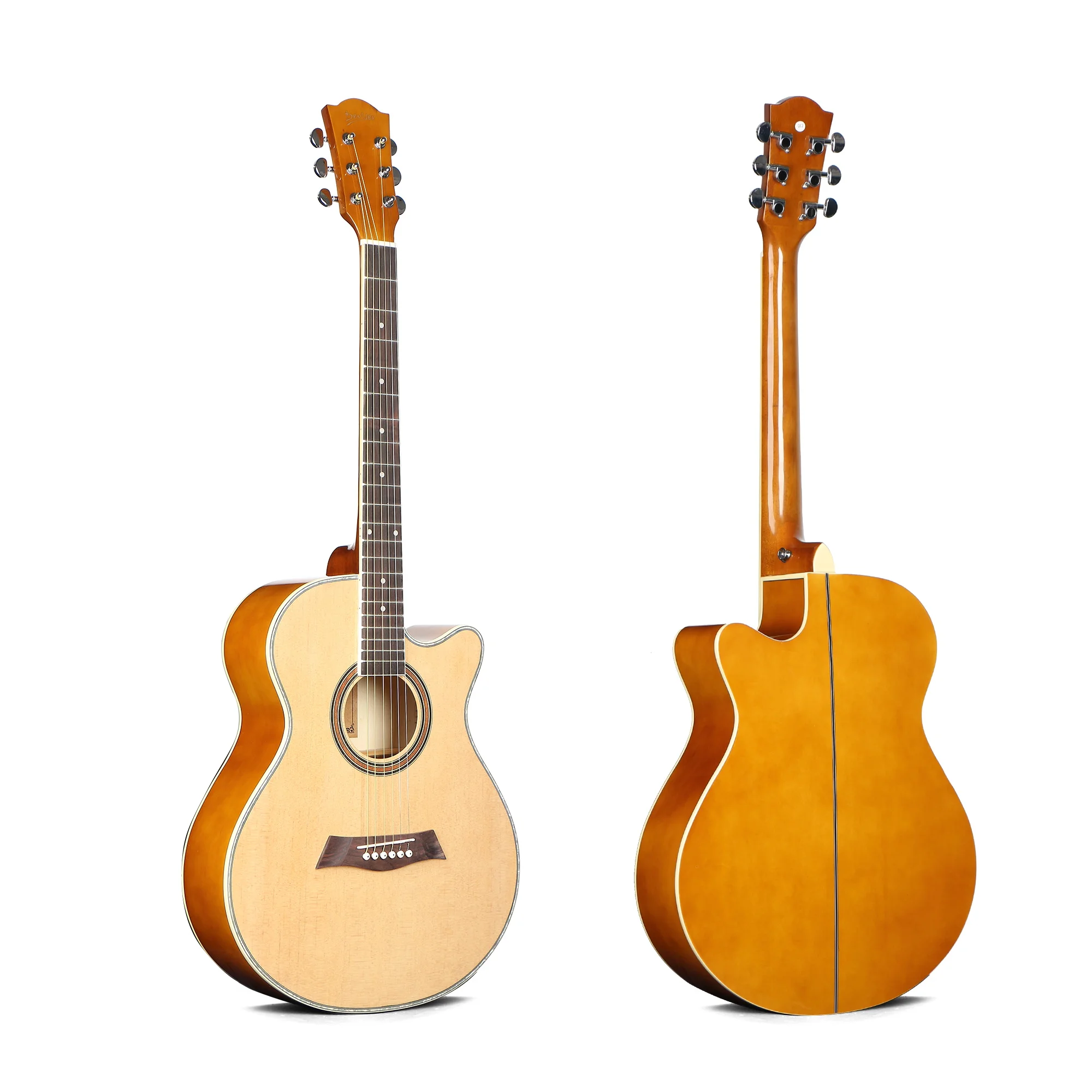Cost-effective Acoustic Guitar Evaluation Guitar Nanyang Wood Electric Guitar