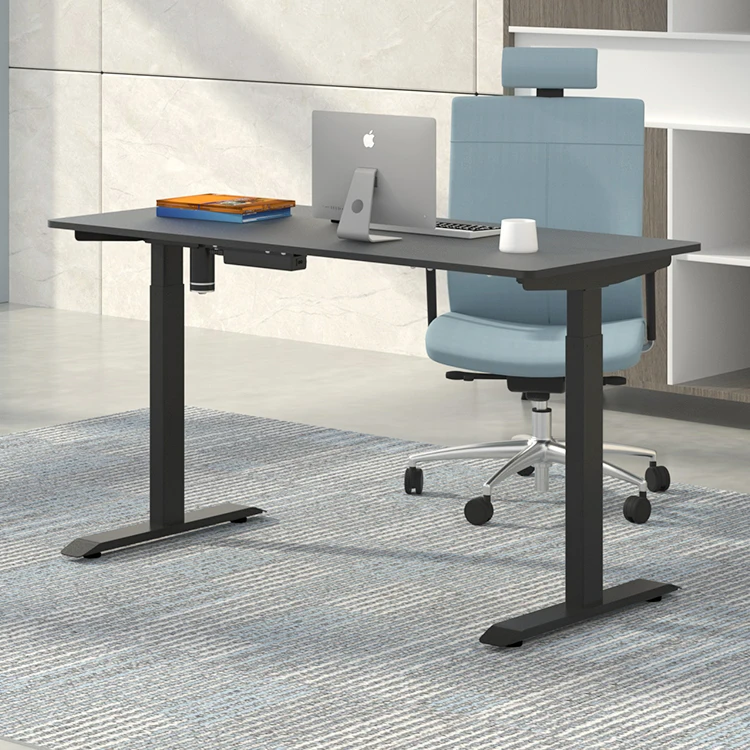 Самая лучшая цена, оптовые продажи с фабрики, одиночный мотор столы с регулировкой по высоте, классические офисные домашний электрический стол ноги с 10 летним опытом