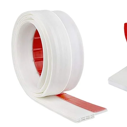 
PVC door bottom draught excluder/adhesive bottom seal 3M door bottom seal strip door blocker 