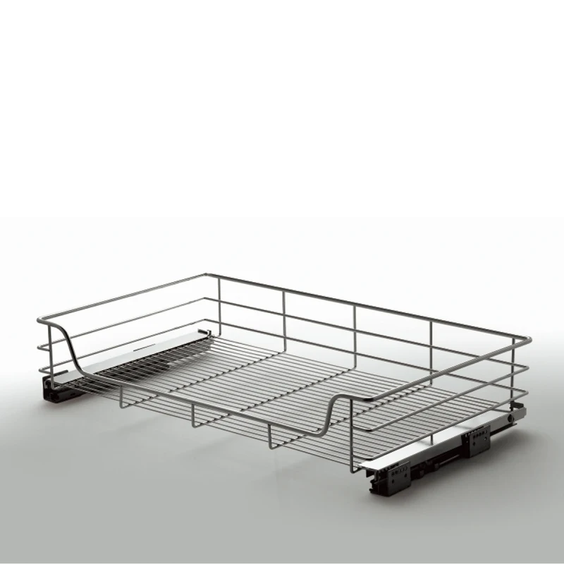 Unihopper Manufacturer Kitchen Sliding Drawer Soft Closing Pull Out Wire Basket for Cabinet Organizer