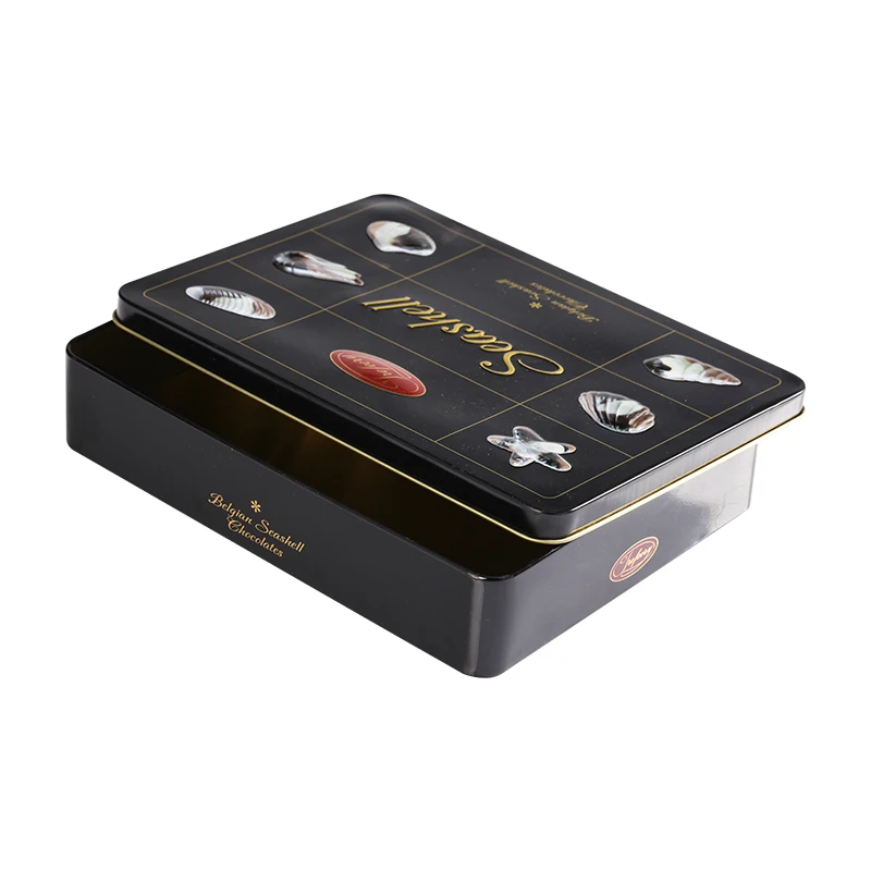 High Quality Recipe Tin Box With 4*6inches Cards And 12 Dividers Storage Box