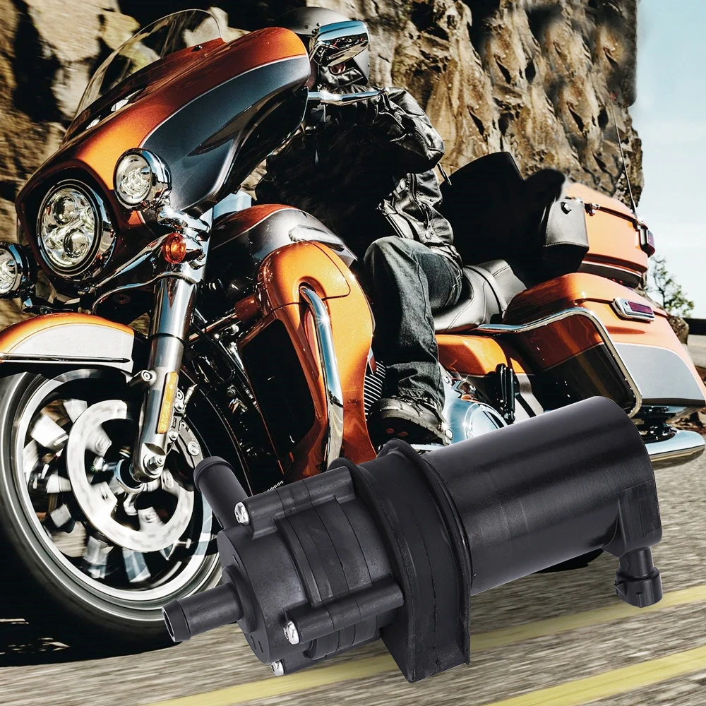 Мотоциклетный Электрический водяной насос для Harley Big glide, водяной насос для охлаждения воды, материал PA66