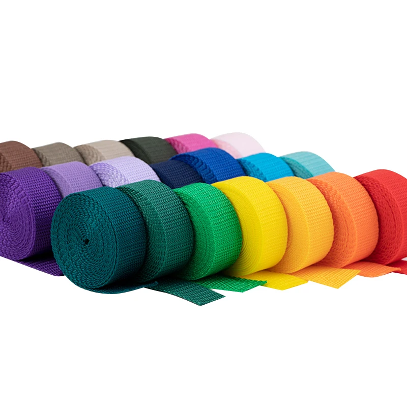 Plain Webbing Tape 27mm Factory Dog Shoes Silicone Tape for Bags Light Weight Nylon for Shoes and Work Clothes Horse Shoes 0.4mm