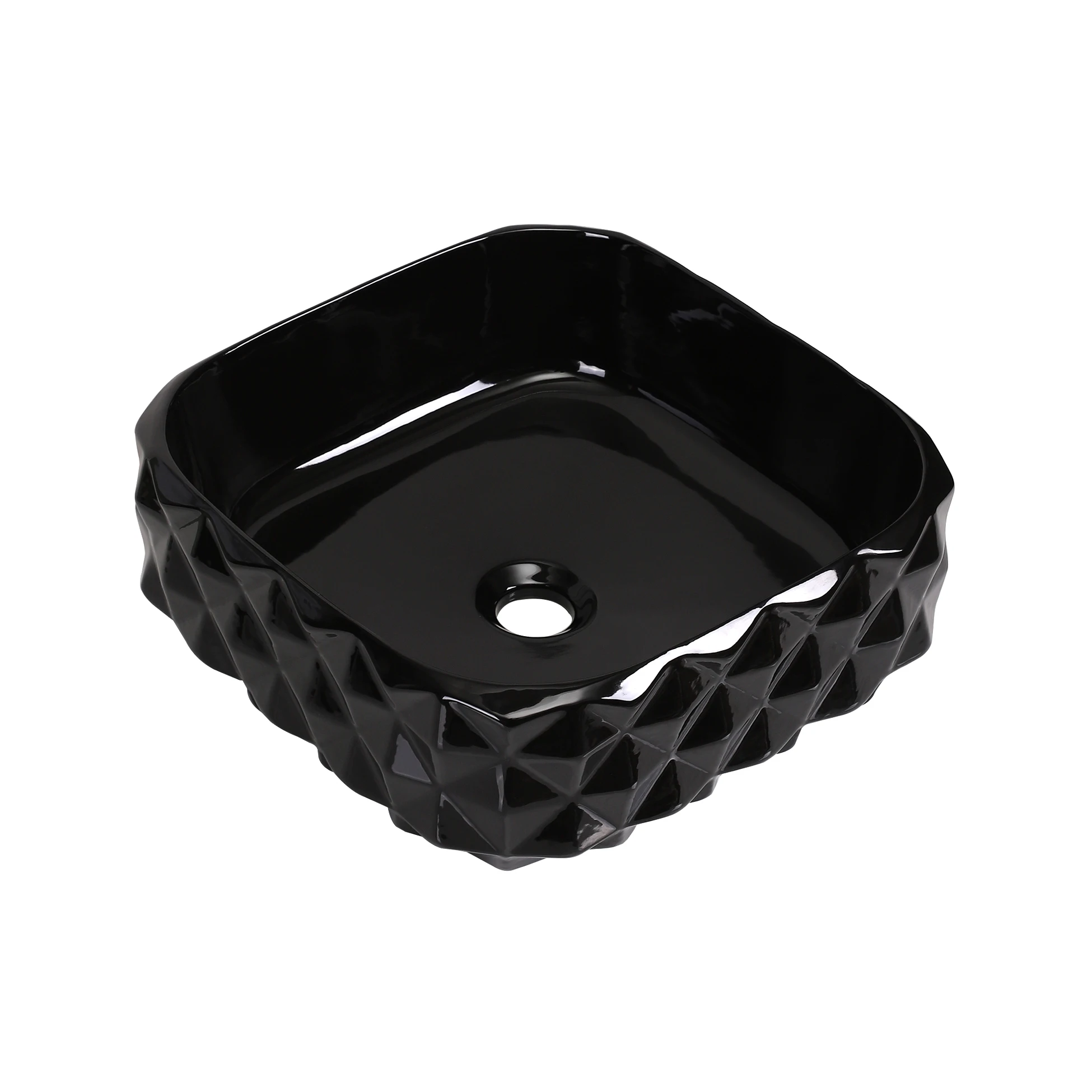 Modern Style Bathroom Special Shape Wash Basin Fashion Design Ceramic Art Above Counter Basin  Bathroom Hotel Sink