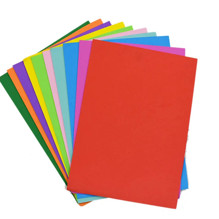 EVA Foam Sheets 20*30CM with Adhesive Backing  for Creative Craft Projects