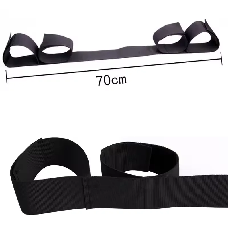 Sex Bondage Wrist Cuffs Sex Toys for Women with Adjustable Leg Straps Handcuffs for Couple Beginner SM Game Play