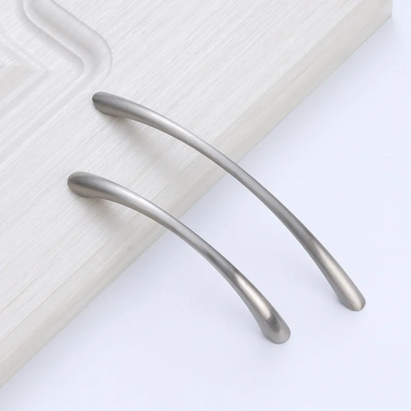 Factory Wholesale High-Quality Kitchen Furniture Accessories Solid Round Tube Alloy Handle