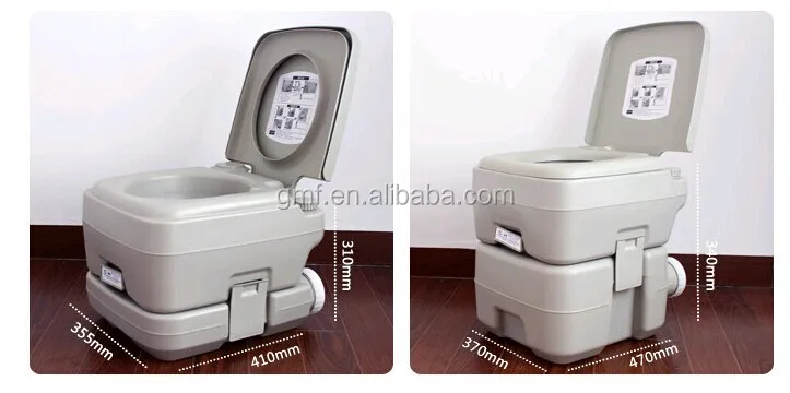 GMF 10L/20L portable toilet for camping Dual Spray ravel Outdoor Camping