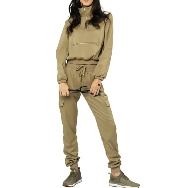 Hot Nursing Uniforms hospital Wholesale Women jogger Set plus size medci Scrubs Suits Uniform Scrub Medical