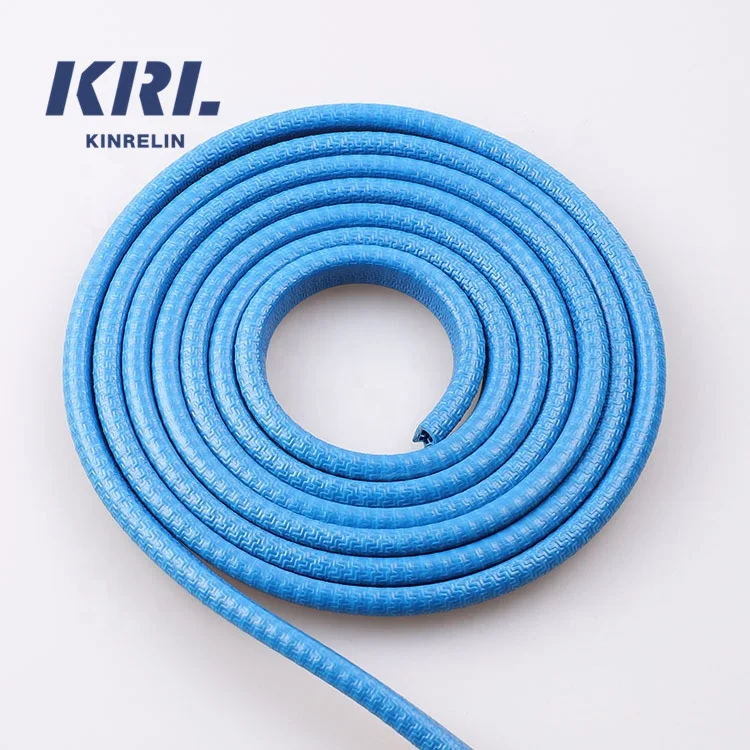 U Shape Car Door Edge Guard Molding Trim Rubber Edge Strip Seal Protector Black