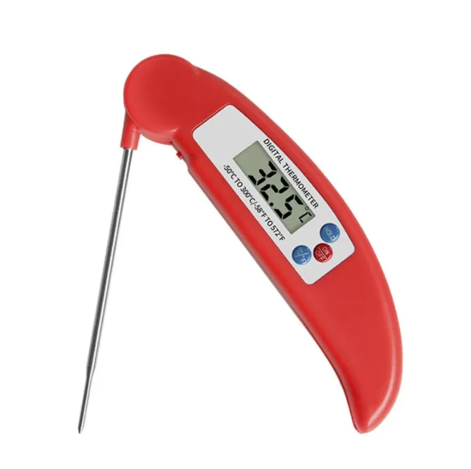 Cheap Kitchen Food Digital Probe foldingThermometer BBQ Meat Instant readings