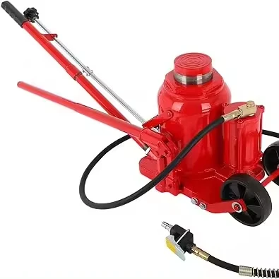 Certified 50T Industrial-Grade Hydraulic Air Bottle Jack for Safe Lifting