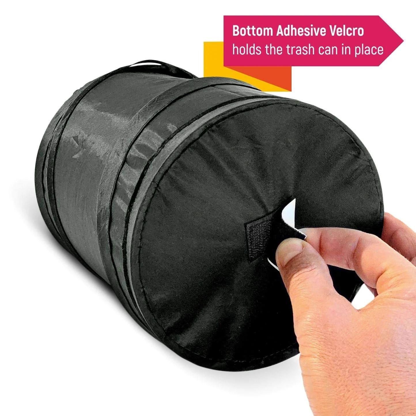 Collapsible Pop-up Water Proof Portable Garbage Car Trash Can Waste Basket Rubbish Bin Bag