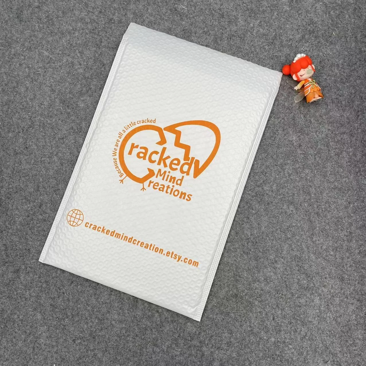 Cosmetic Packaging Custom Logo Matte Co-extruded Waterproof Shipping Mailing Poly Mailer Padded Envelope Bubble Mailer Bag