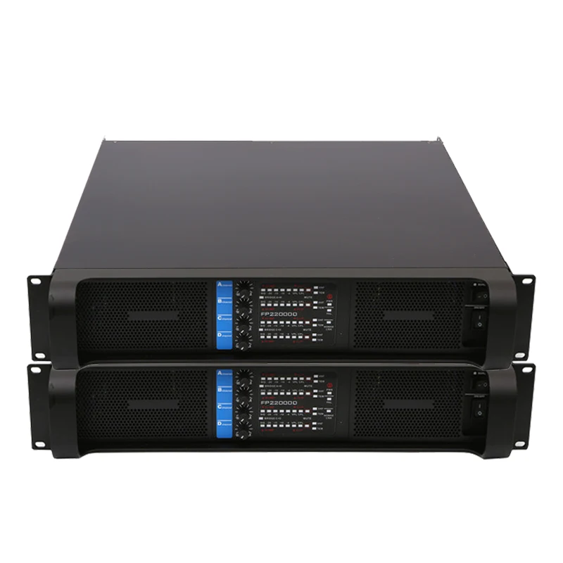  Vosiner сабвуферный усилитель 10000 Вт FP22000Q Профессиональный мощности класса td 4 канала мощность басов