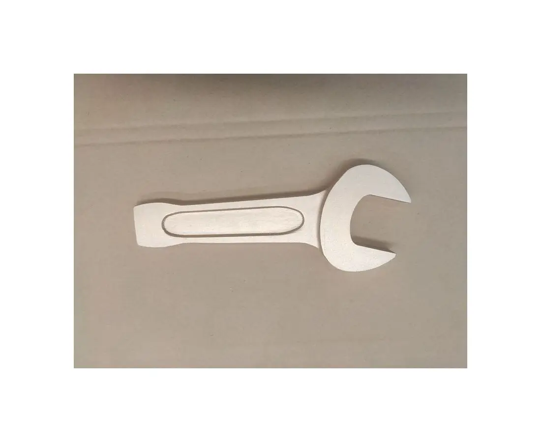 Non Sparking Safety tools beryllium copper 22mm Striking open End Wrench Spanner