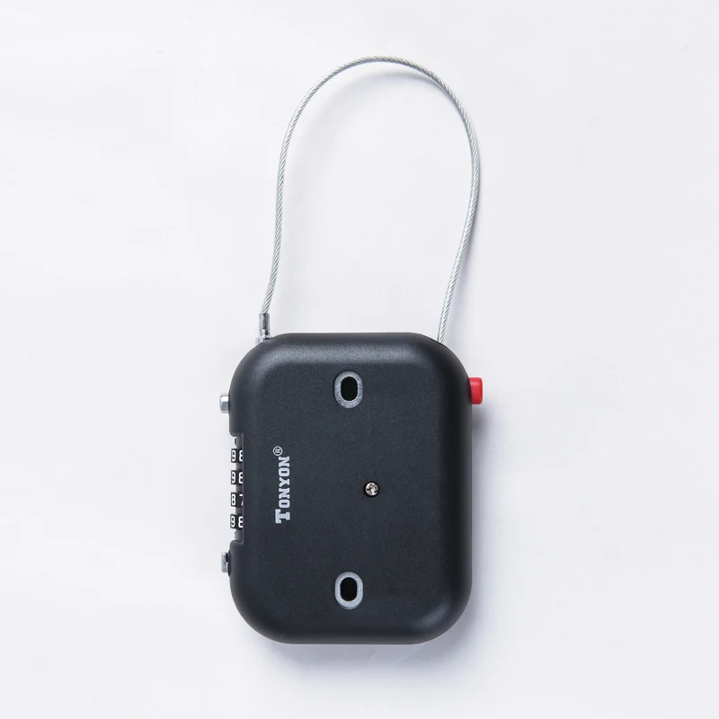 Tonyon Password Metal Lock Bicycle Motorbike Helmet Lock Adjustable retractable combination luggage scooter bike cable lock