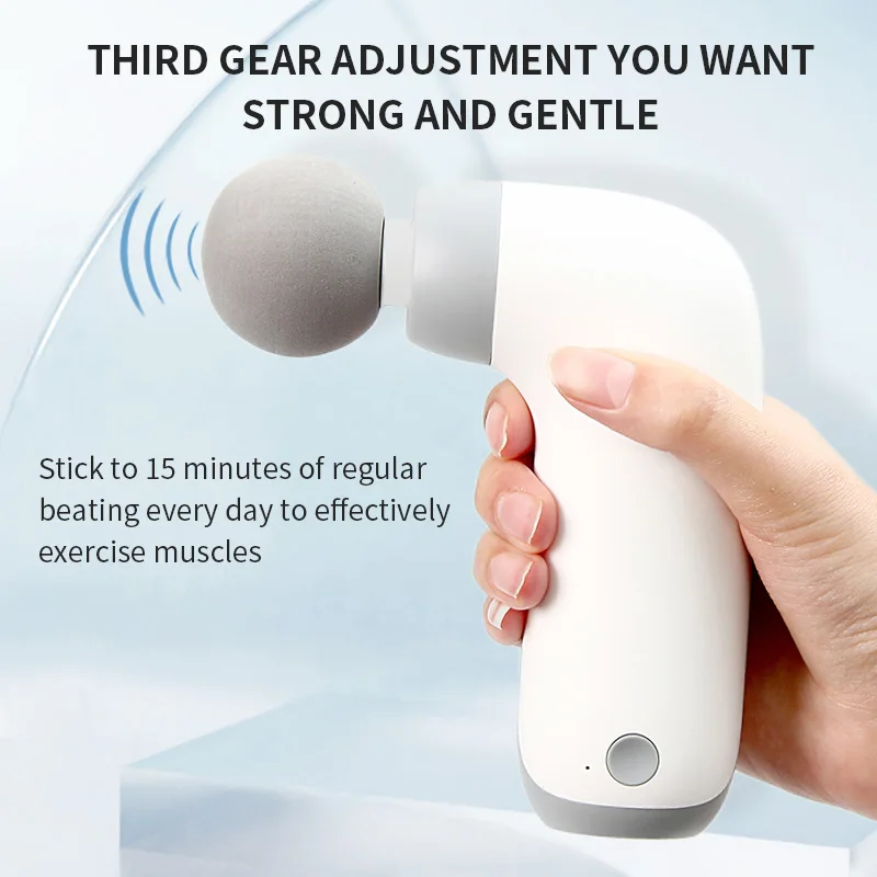 Handheld Deep Tissue Muscle Massage Gun Fascia Massage Tool Personal Care Appliances Mini Usb Muscle Massage Gun