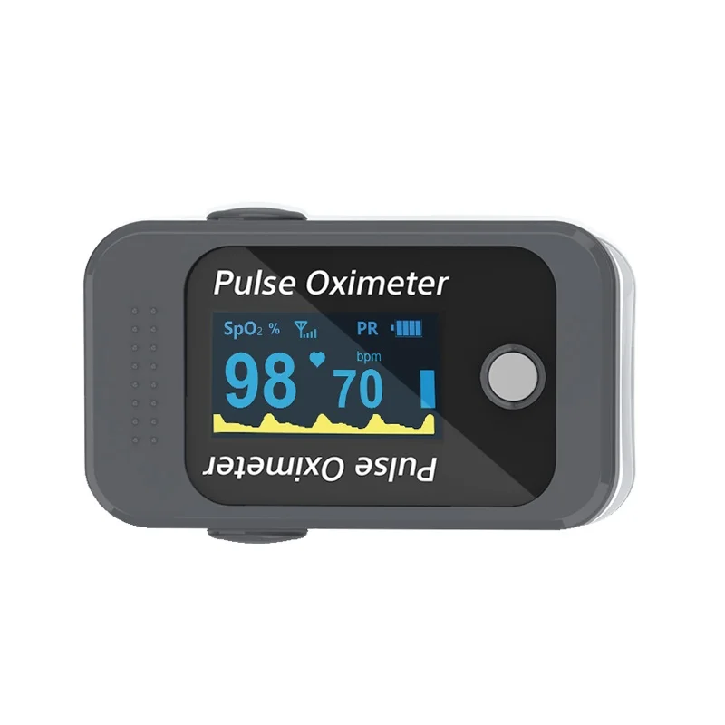 spo2 and pulse rate data transfer icloud 4G finger pulse Oximeter