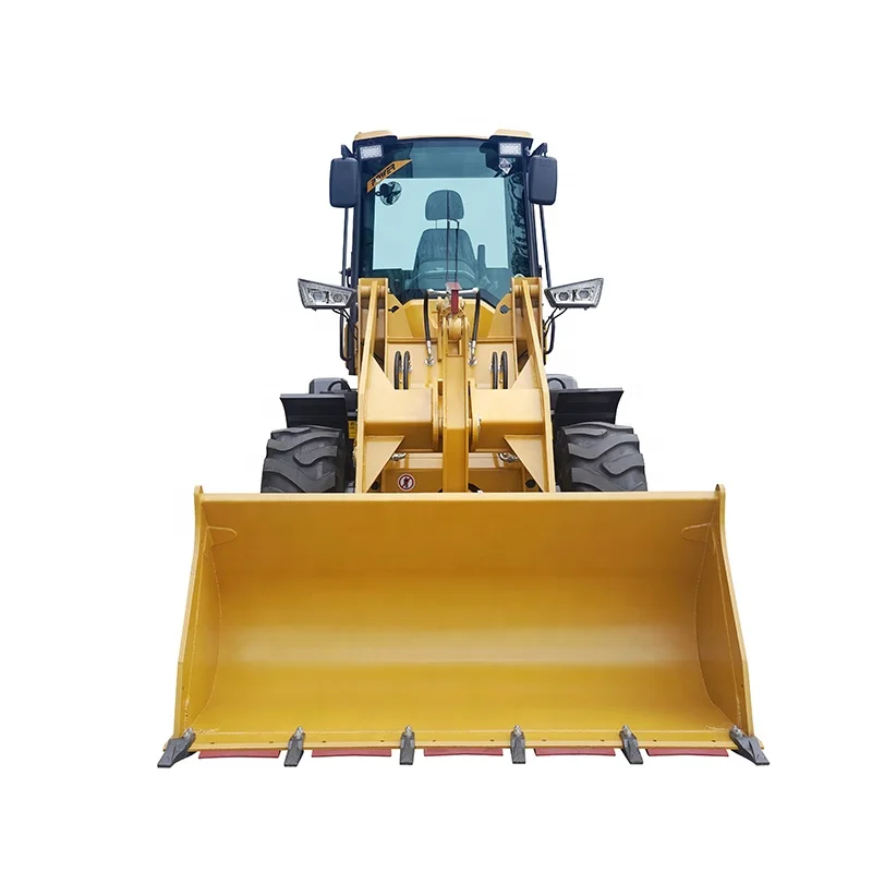 LUGONG LG938 Mini articulated wheel loader front end loader CE approved for construction site