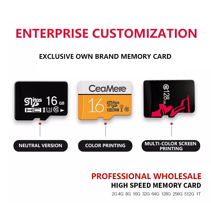Оптовая продажа 100% оригинал 32 ГБ 16 64 128 256 400 гб C10 Microsd класс 10 ультракамера флэш-карта памяти Tf
