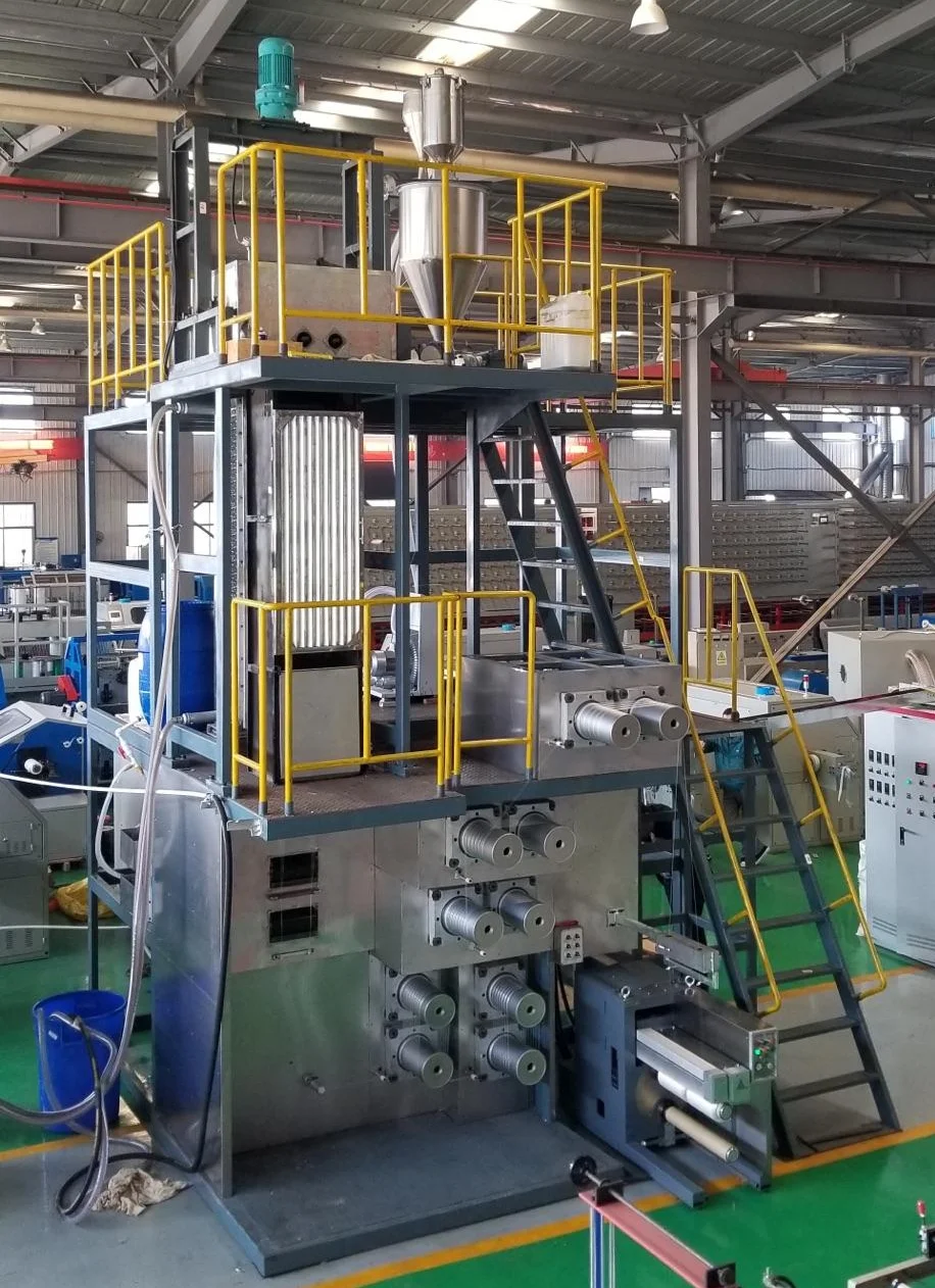 FDY spinning line for pp multifilament yarn extruder production