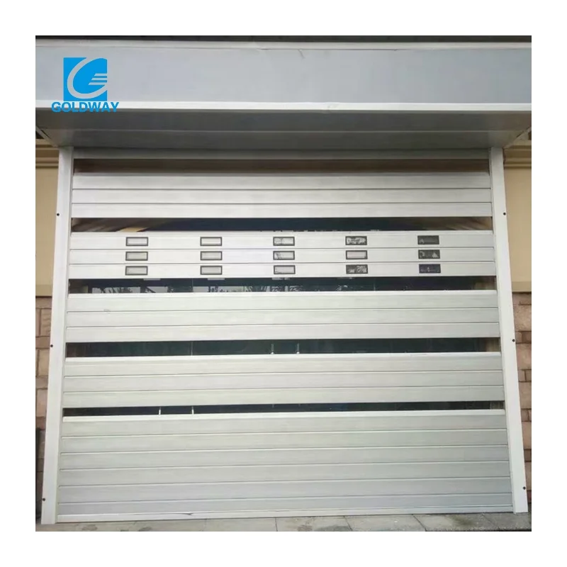 China Manufacturer High Design Aluminum Steel Stacking Door Aytomatic Safe Door