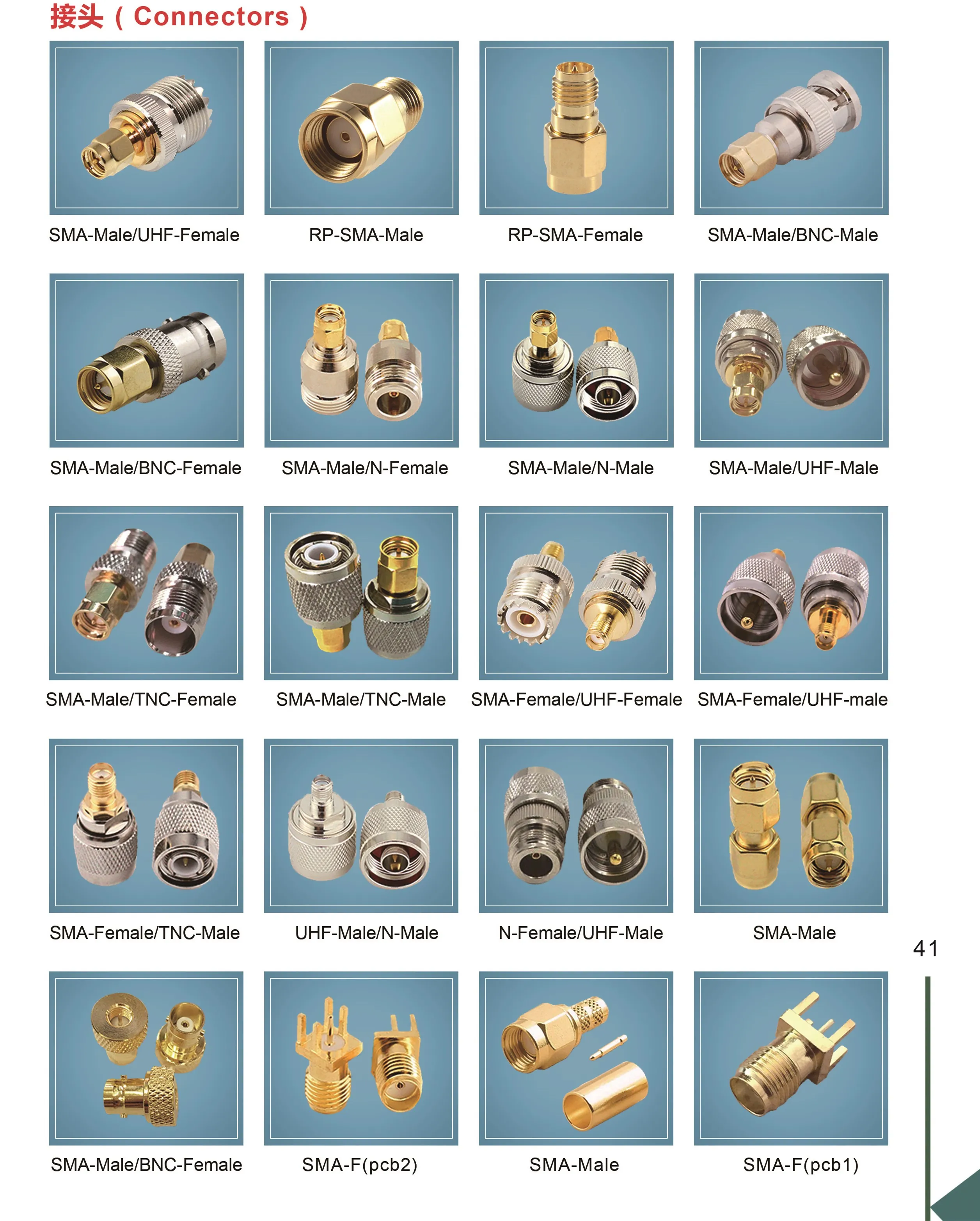 PL259 Antenna connector  for use in 6mm diameter wire Extension  RF Coaxial Cable Assembly connector