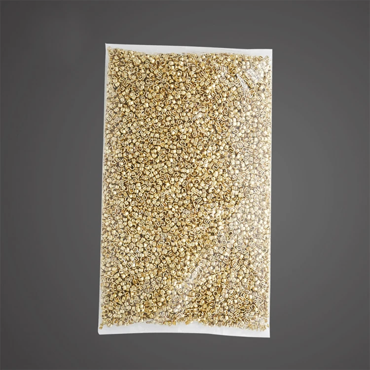 u-shaped brass zipper pin and box zipper top stop for Garment Stop Of U Shape Zip Stopper Zipper Top Stop metal strap end