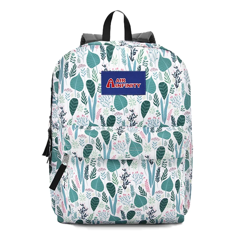 Factory wholesale good quality casual sports girls backpacks custom print travel Backpacks for college high school students 2024