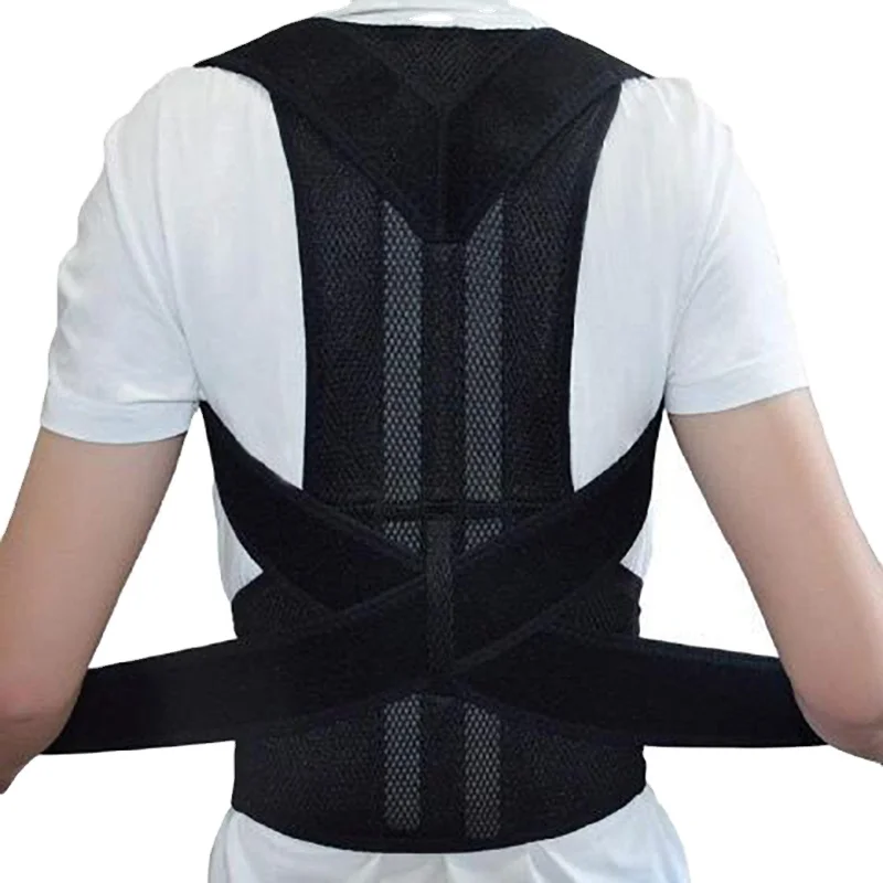 Adjustable Fashion Back Support Posture Corrector Shoulder Spine Support Lumbar Posture Orthopedic Belts