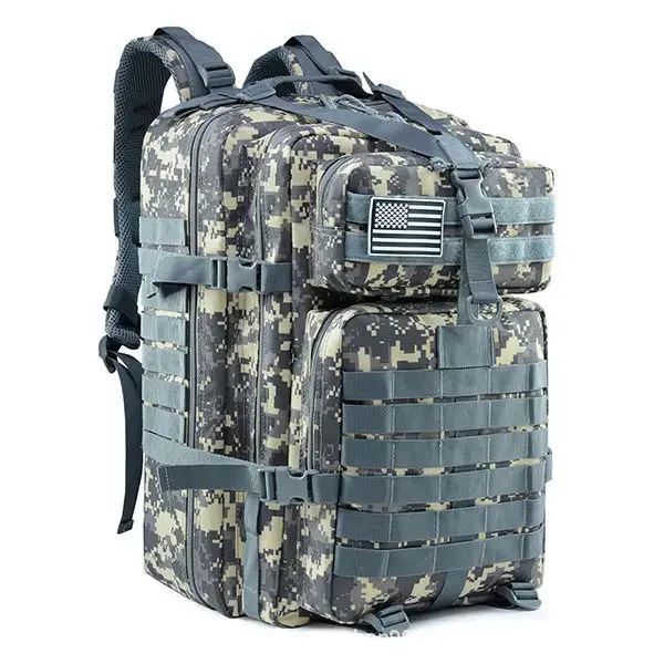 SW 2024 Custom logo multi colors nylon gym training bag fitness molle waterproof tactical backpack
