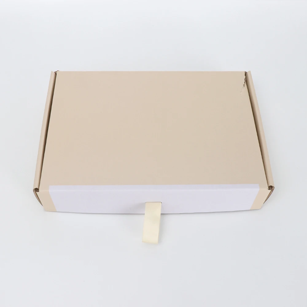 custom logo black custom corrugated mailer shipping carton postal packaging boxes with logo