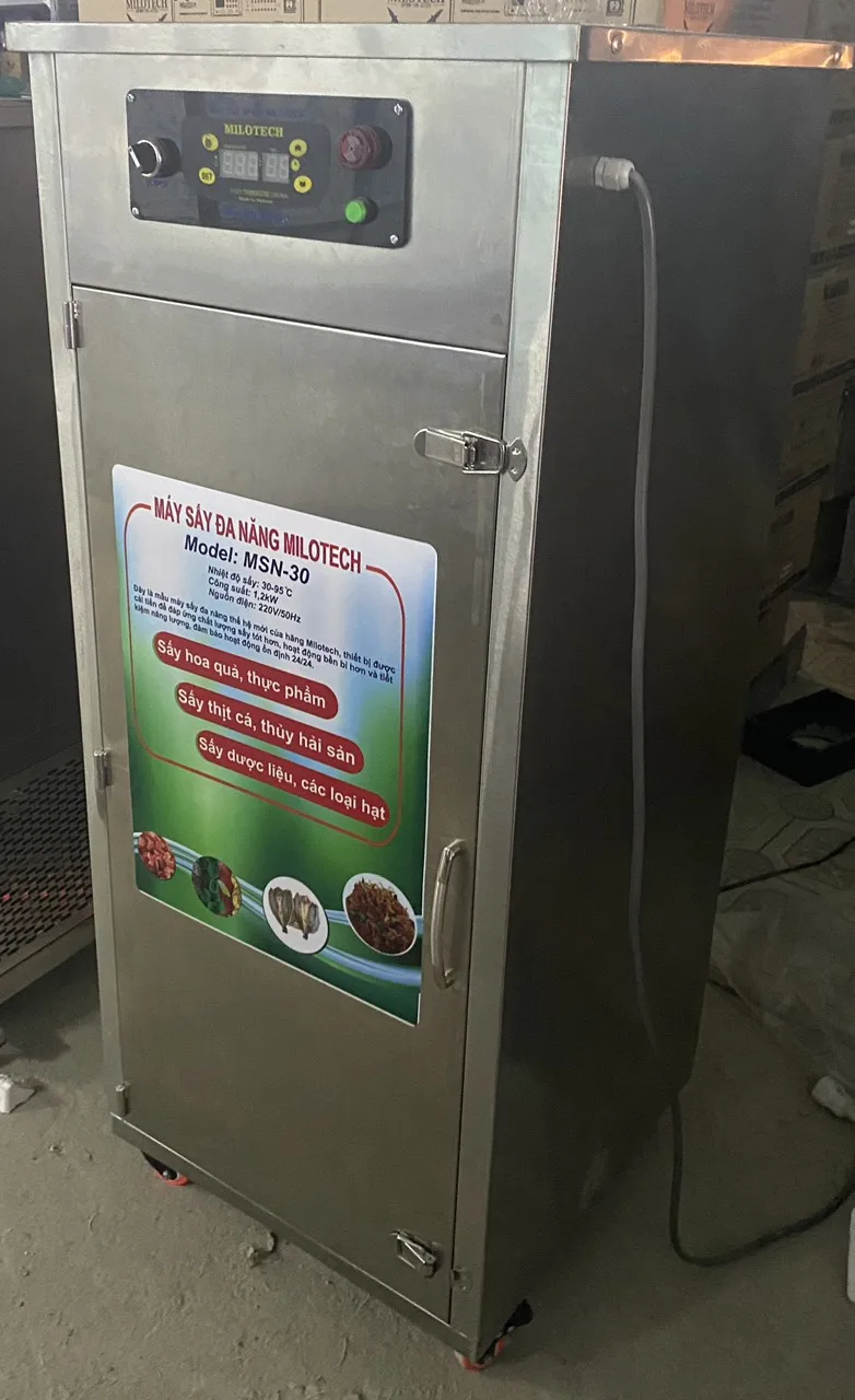 Manufacturing from Vietnam Best Choice Mini 30KG Household Food Dryer MILOTECH - MSN-30 food dryer machine