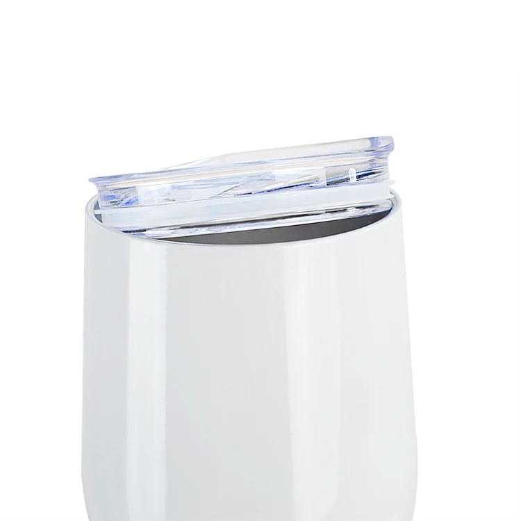 Wevi 6oz 8oz 12oz 16oz sublimation wine tumbler blanks wholesale double wall stainless steel insulated wine tumbler with lid
