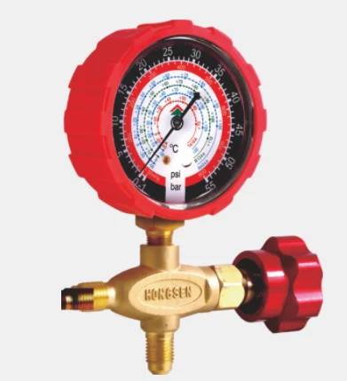 HONGSEN  Single A/C Refrigeration Manifold Pressure Gauge Set  HS-468AL/AH