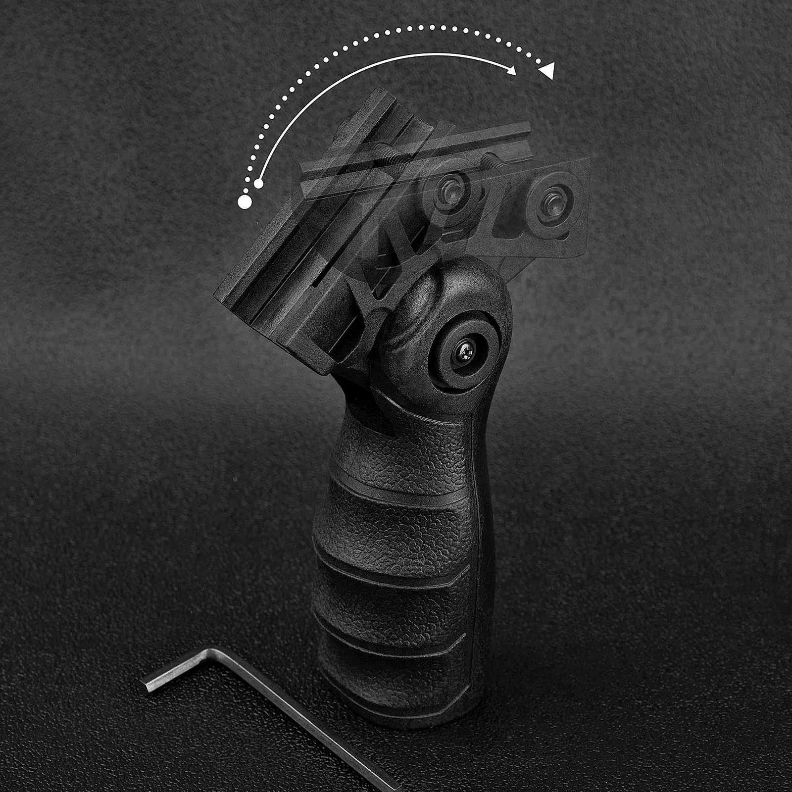 Nylon Gear Rail Handle Vertical Bracket For Bicycle accessories grip