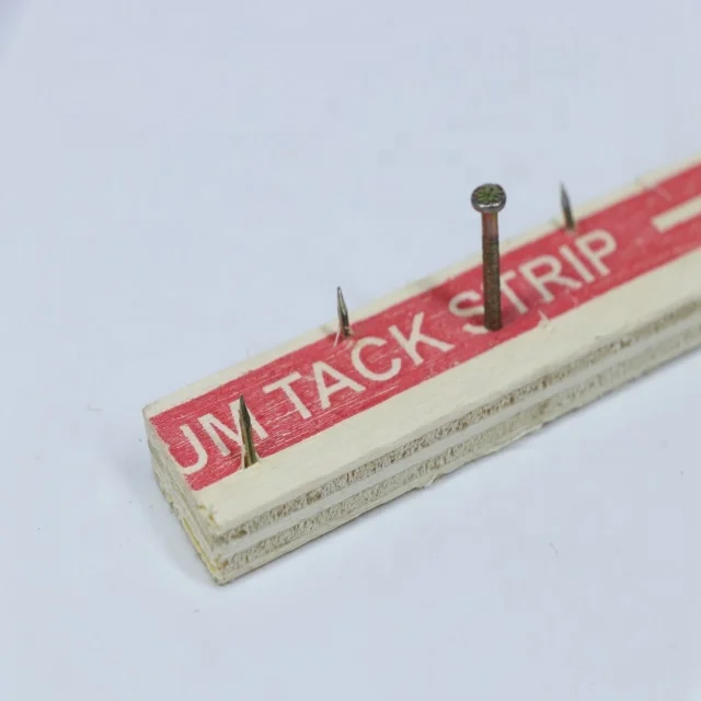 carpet tack strip with concrete nails