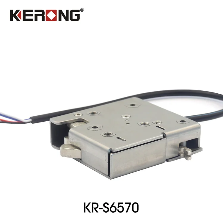 KERONG 12V Coin Operated Keyless Mailbox Electronic Lock Motor Steel Locker Safe Deposit Box Lock