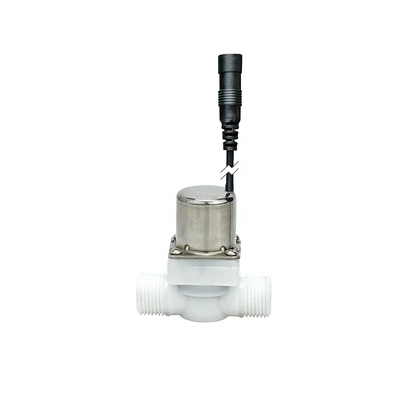 Plastic 1/2 Inch Dc 3v 6v 12v Pulse Bistable Latching Solenoid Valve For Automatic Urinal Water Controlling Systems