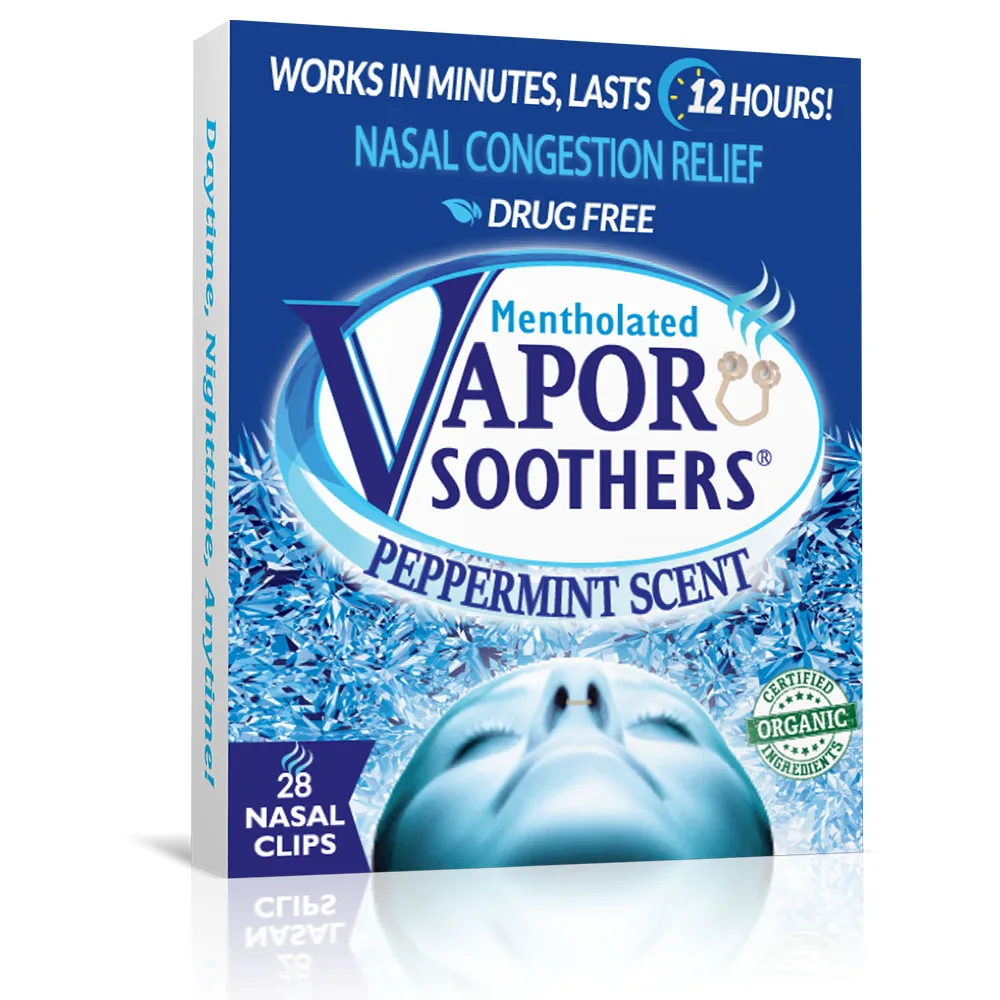 
Носовой расширитель пара soother, запах перечной мяты, 28ct, Премиум качество 