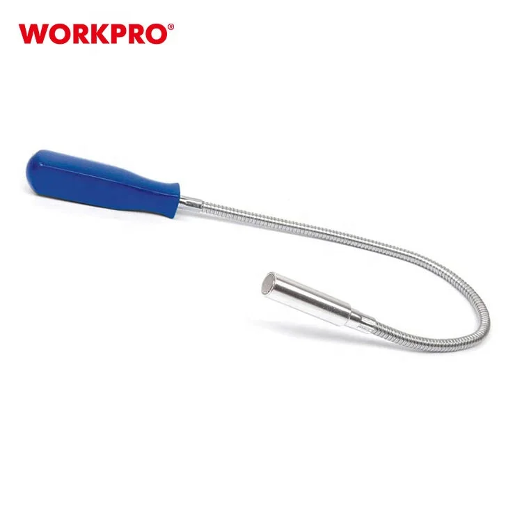 WORKPRO 23 'гибкий магнитный Пикап инструмент для захвата металлических предметов ручной W113002 203g гибкий и