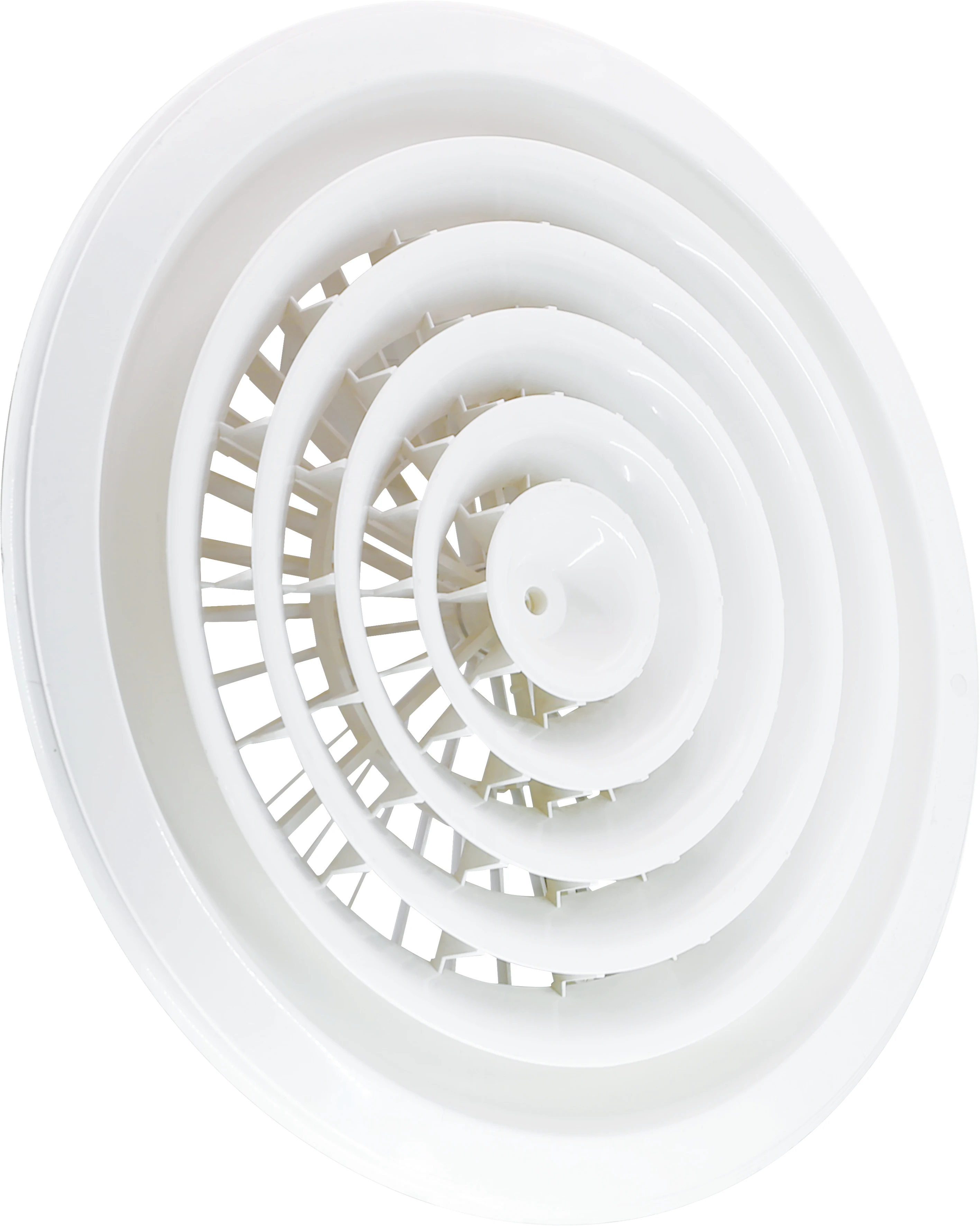 Hvac Round Adjustable Ceiling Abs air Grille Exhaust Floor Round Vent Diffuser air Diffuser With Damper