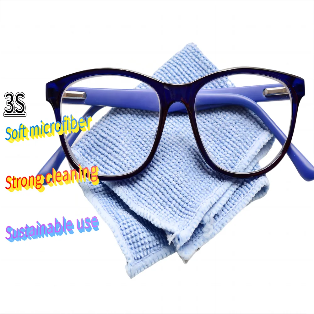Custom Unique 15 x 15 cm Microfiber Optical Camera Lens Computer Laptop Screen Eye Glasses Spectacles Cleaning Cloth