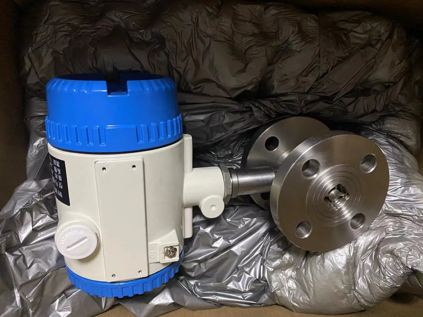 Diesel Petroleum Flow Meter Blue Steel Stainless Air water OEM turbine flowmeter OEM