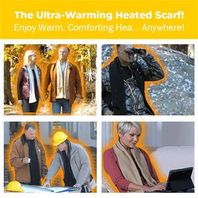  Heated Scarf USB Women Heating