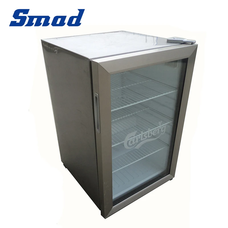 
Mini Counter Top Display Beverage Cooler Glass Door Mini Beer Fridge 