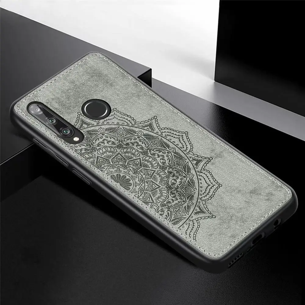 For Huawei Honor 10i 10 20 20i 8A 8S 7S 7A Pro Nova Lite 3 4E Case Mandala Pattern back cover Holder Car Magnet Case