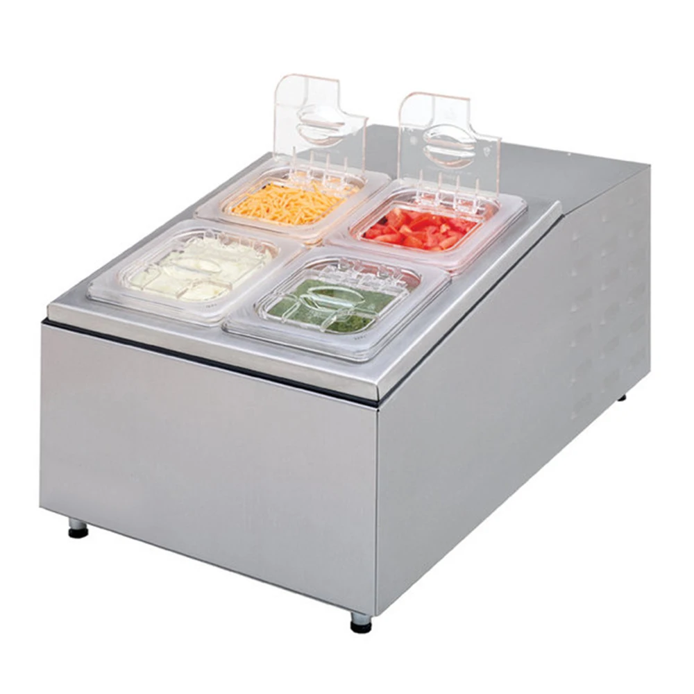 Thickened stainless steel tray,  Metal European Dessert Food Storage Containers Buffet Pans GN Food Pan Tray Holder Rack